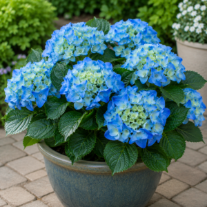 Гортензія крупнолиста Early Blue